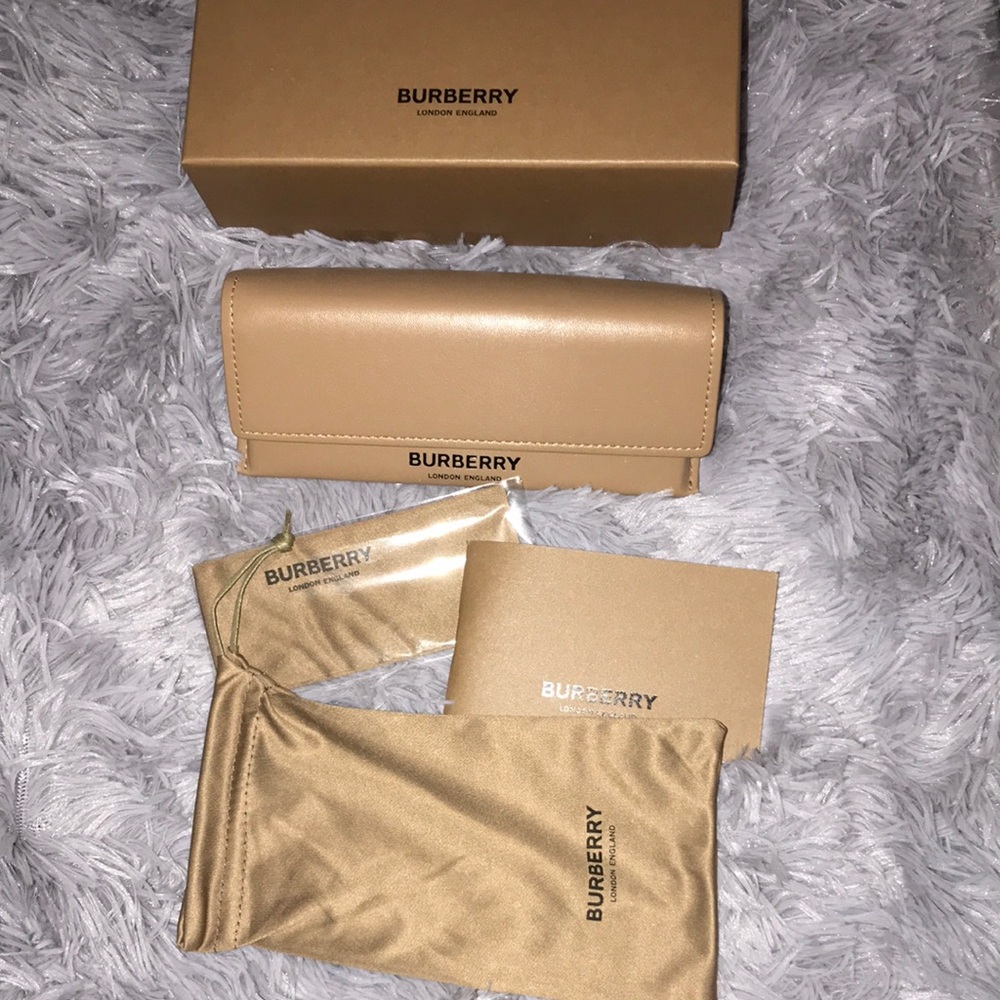 Burberry Tan Leather Wallet
